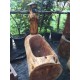 Fontana in legno rustica